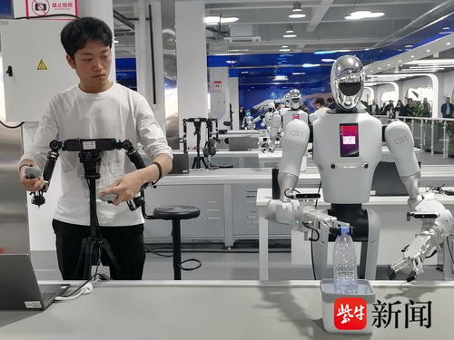 机器人学校来了 无锡市具身智能机器人工业数据采集与实训中心正式启用